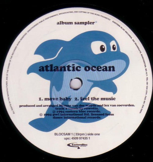 Atlantic Ocean : Album Sampler (12", Smplr)