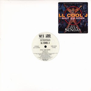 LL Cool J : Shut 'Em Down (12", Promo)