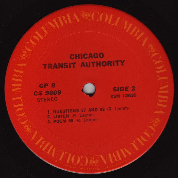 Chicago (2) : Chicago Transit Authority (2xLP, Album, RP, Gat)