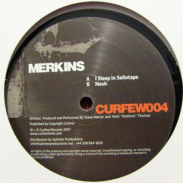 Merkins : I Sleep In Sellotape / Nesk (12")