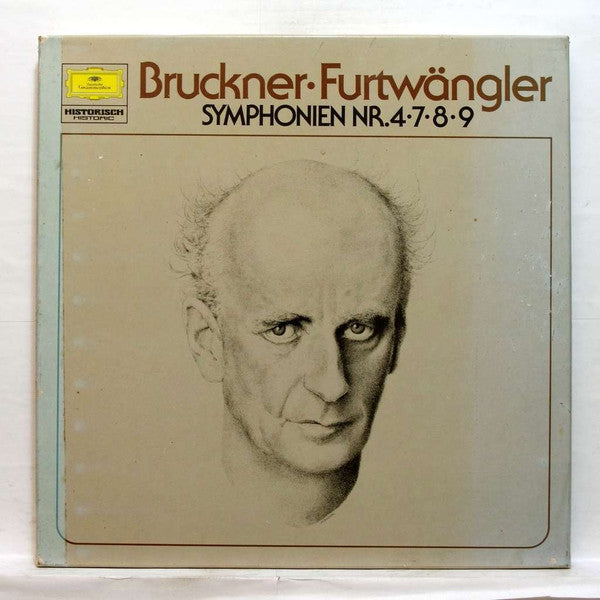 Wiener Philharmoniker, Berliner Philharmoniker, Wilhelm Furtwängler : Bruckner Symphonien Nr.4.7.8.9 Furtwängler (5xLP, Mono, S/Edition + Box, Comp)