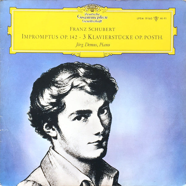 Franz Schubert, Jörg Demus : Impromptus Op.142 / 3 Klavierstücke Op. Posth. (LP, Mono, RE)