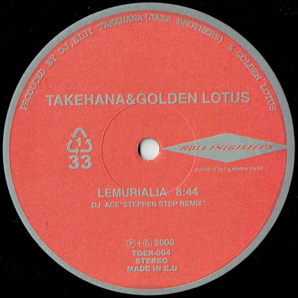 Eiji Takehana & Golden Lotus : Lemurialia (12")