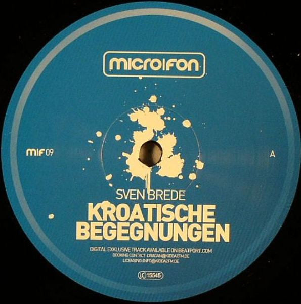 Sven Brede : Kroatische Begegnungen (12")