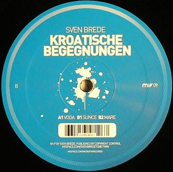 Sven Brede : Kroatische Begegnungen (12")