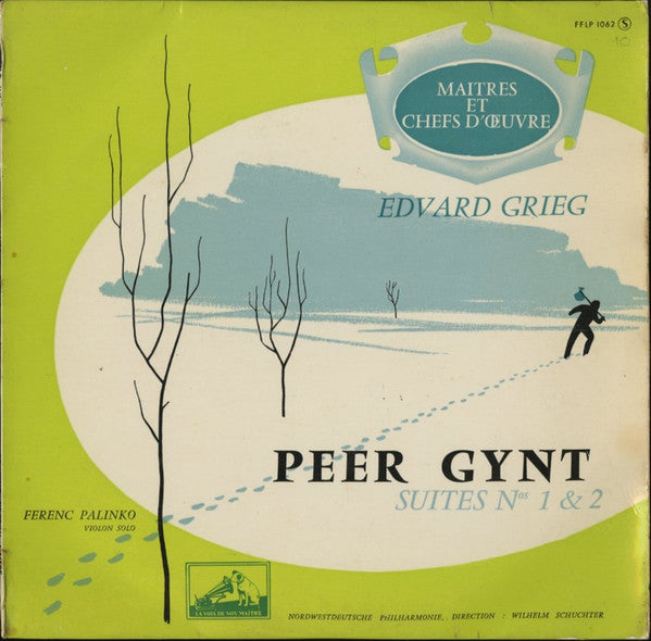 Edvard Grieg – Nordwestdeutsche Philharmonie, Wilhelm Schüchter : Peer Gynt-Suite Nr. 1 Op. 46 / Peer Gynt-Suite Nr. 2 Op. 55 (10", Mono)