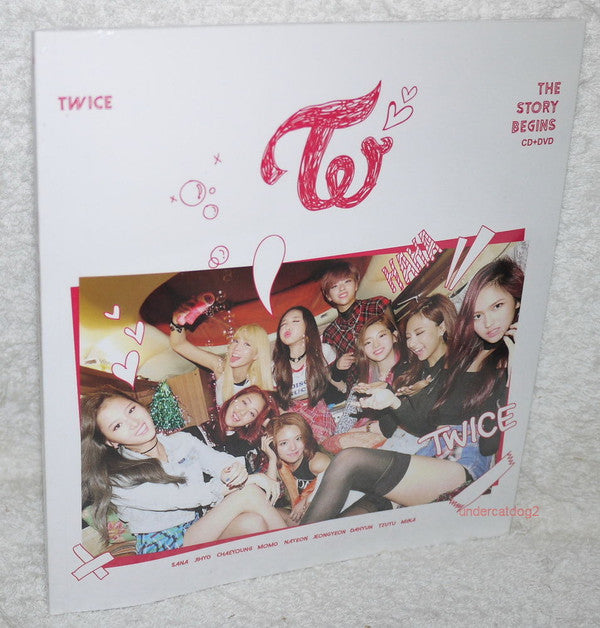 Twice (25) : The Story Begins (CD, MiniAlbum, Tai + DVD-V)