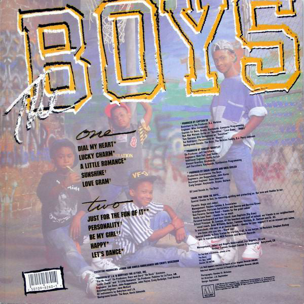 The Boys : Messages From The Boys (LP, Album)