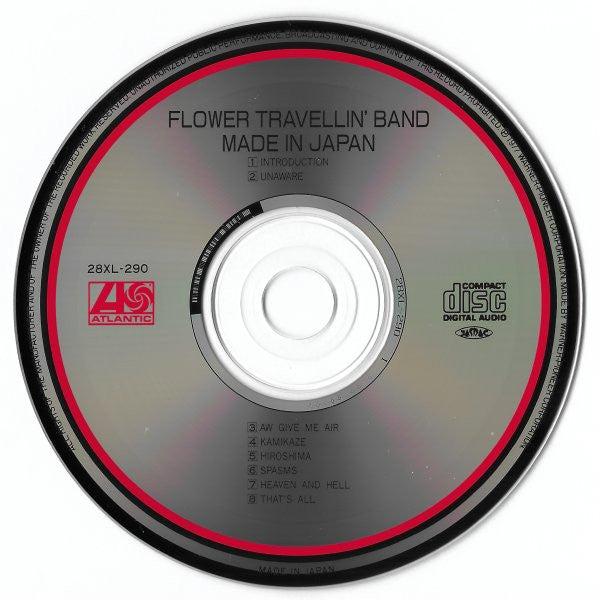 Flower Travellin' Band : Made In Japan (CD, Album, RE, RP)