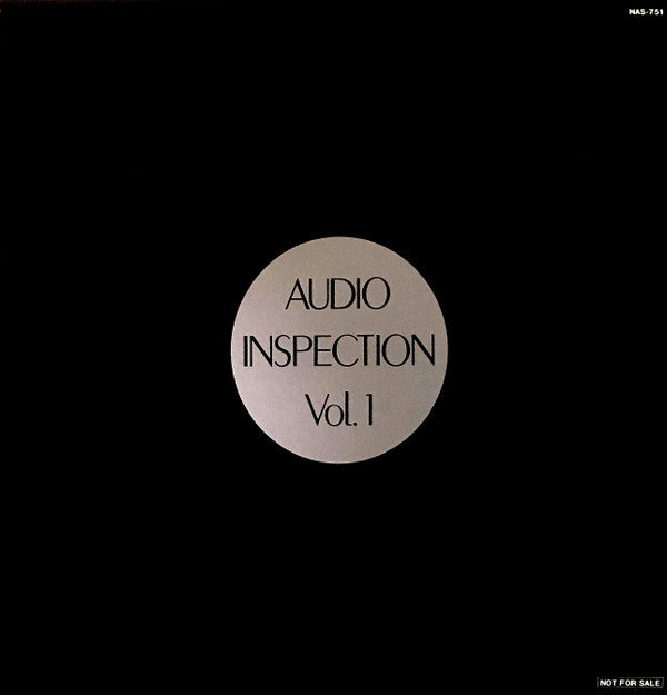 Various : Audio Inspection Vol. 1 (LP, Comp, Promo)