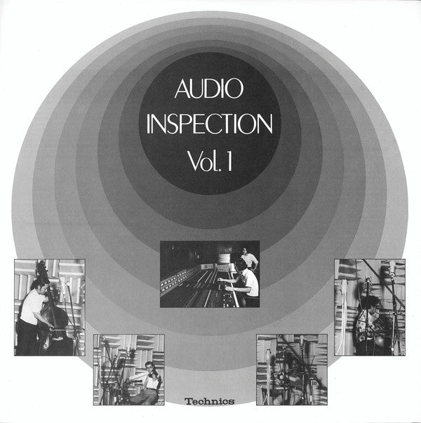 Various : Audio Inspection Vol. 1 (LP, Comp, Promo)