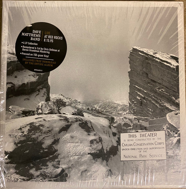 Dave Matthews Band : Live At Red Rocks 8.15.95 (4xLP, Album, RM, Bla)