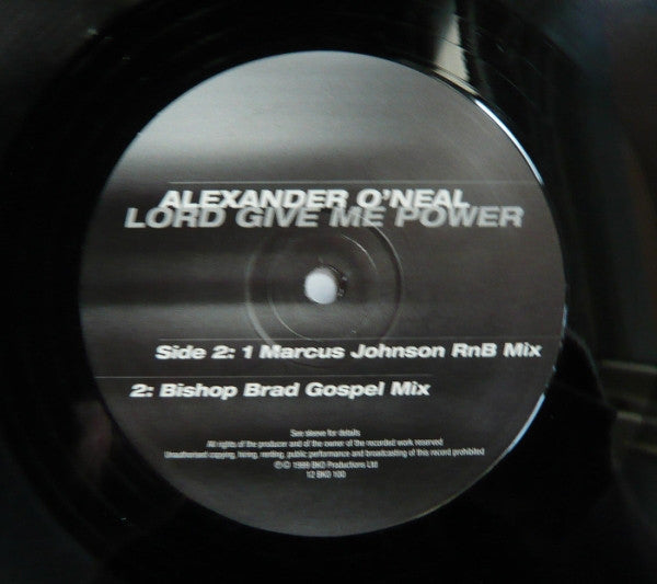 Alexander O'Neal : Lord Give Me Power (12")