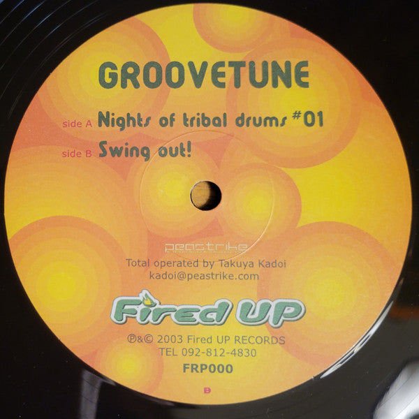 Groovetune : Nights Of Tribal Drums #01 / Swing Out! (12")