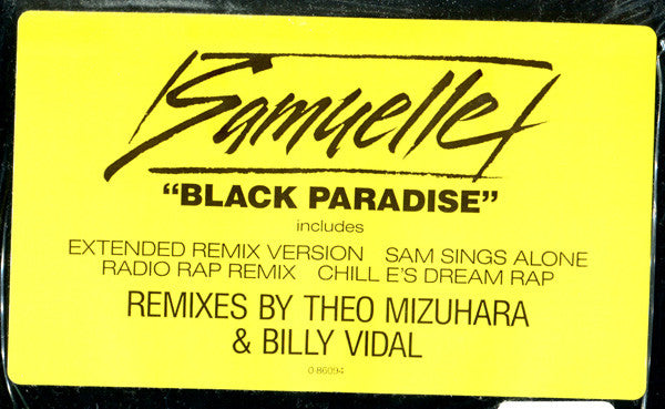 Samuelle Prater : Black Paradise (12")