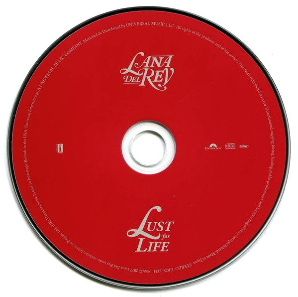 Lana Del Rey : Lust For Life (CD, Album)