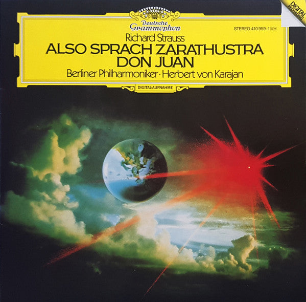 Richard Strauss - Herbert Von Karajan, Berliner Philharmoniker : Also Sprach Zarathustra - Don Juan (LP)