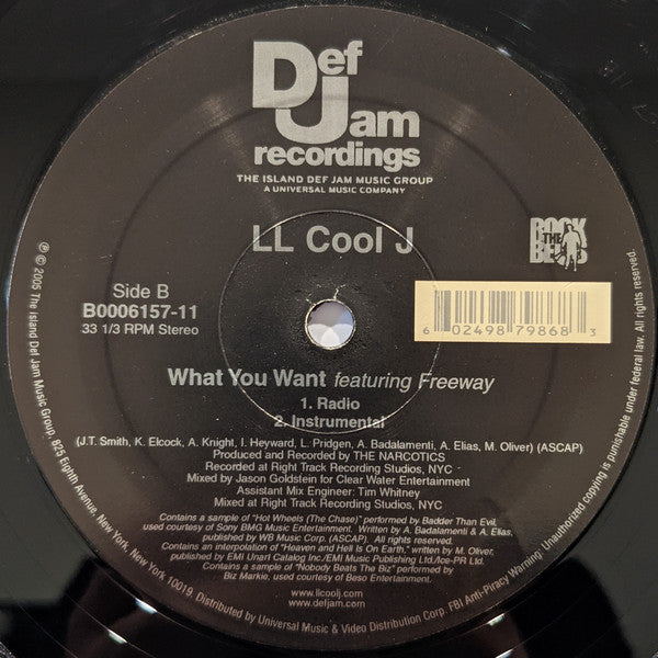 LL Cool J : It's LL And Santana (12")