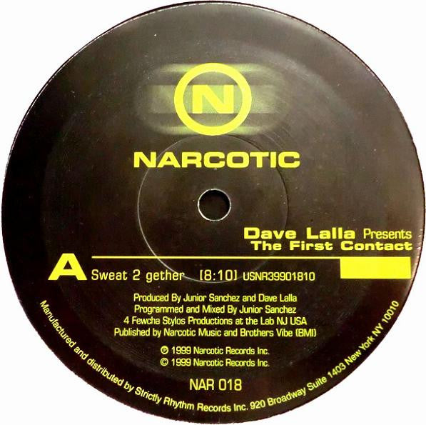 Dave Lalla : The First Contact (12")