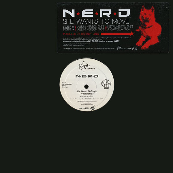 N*E*R*D : She Wants To Move (12", Promo)