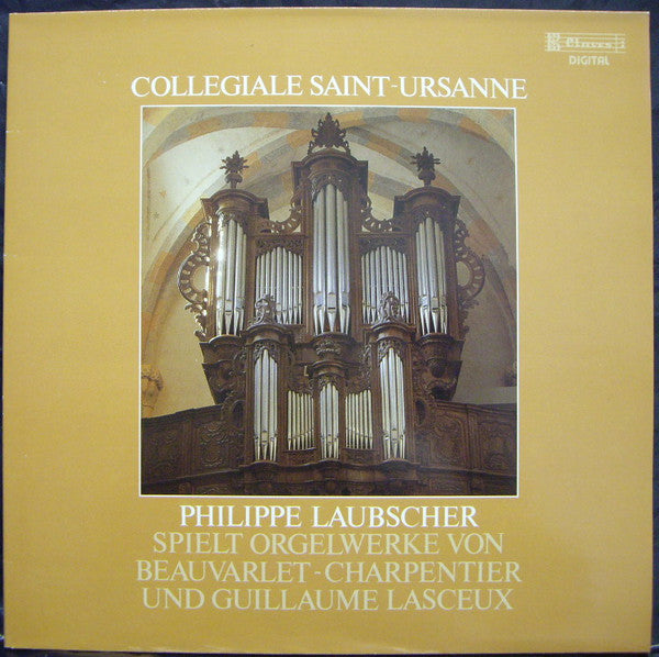 Jean Jacques Beauvarlet-Charpentier, Guillaume Lasceux, Philippe Laubscher : Spielt Orgelwerke von Beauvarlet-Charpentier Und Guillaume Lasceux (LP)