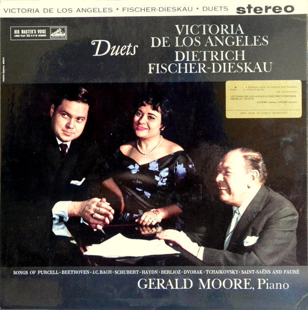 Victoria De Los Angeles, Dietrich Fischer-Dieskau, Gerald Moore : Duets (LP, RE)