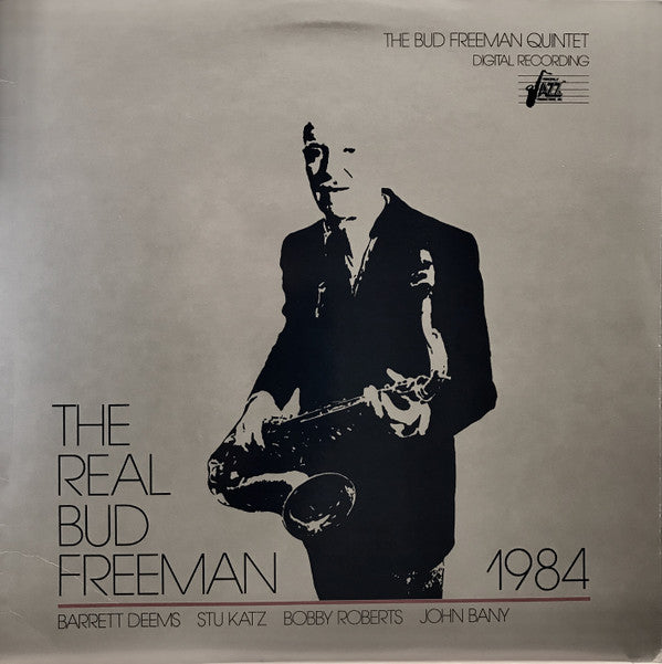 Bud Freeman Quintet : The Real Bud Freeman 1984 (LP, Album)