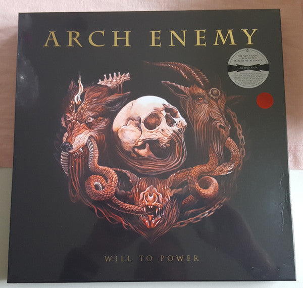 Arch Enemy : Will To Power (Box, Dlx, Ltd + LP, Album, Red + CD, Album + CD, A)