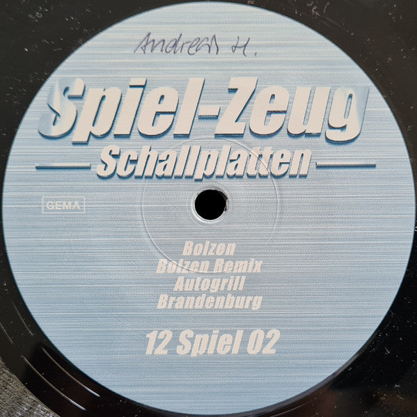 Clemens Neufeld : Bolzen (12")