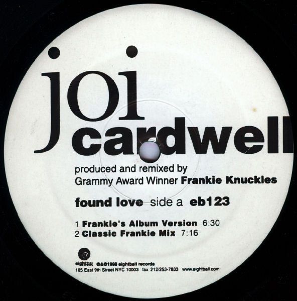 Joi Cardwell : Found Love (12")