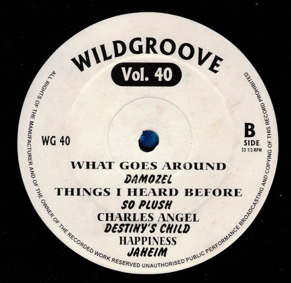 Various : Wildgroove Vol. 40 (12")