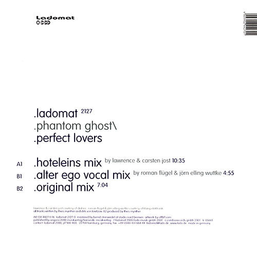 Phantom/Ghost : Perfect Lovers (Pt. II) (12")