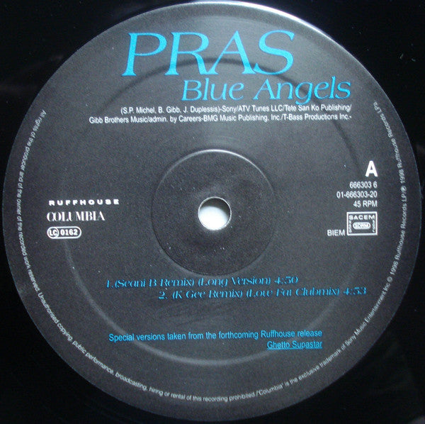 Pras Michel : Blue Angels (12")