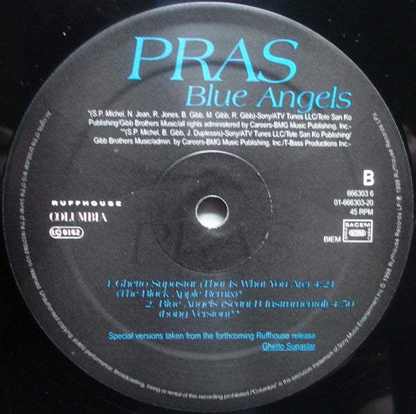 Pras Michel : Blue Angels (12")