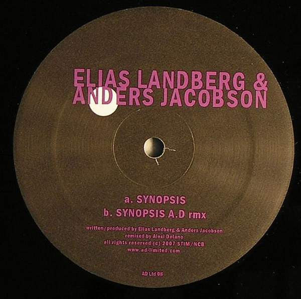 Elias Landberg & Anders Jacobson : Synopsis (12")