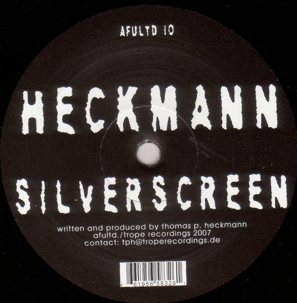 Thomas P. Heckmann : Silverscreen (12", S/Sided)