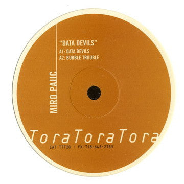 Miro Pajic : Data Devils (12")