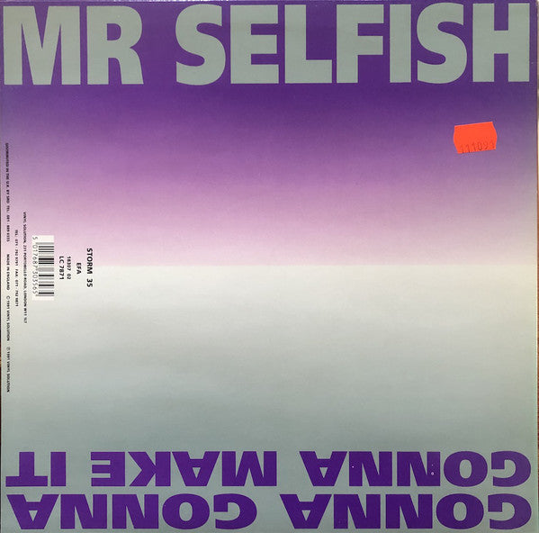 Mr. Selfish : Mr Selfish (12")