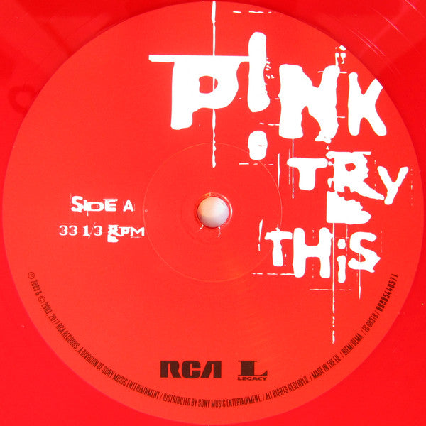 P!NK : Try This (2xLP, Album, Ltd, RE, Red)