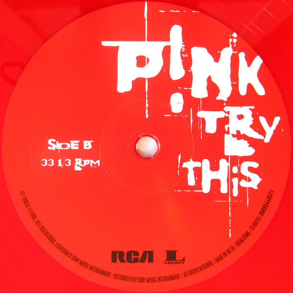 P!NK : Try This (2xLP, Album, Ltd, RE, Red)