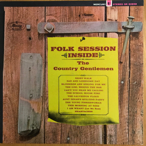 The Country Gentlemen : Folk Session Inside (LP, Album, Promo)