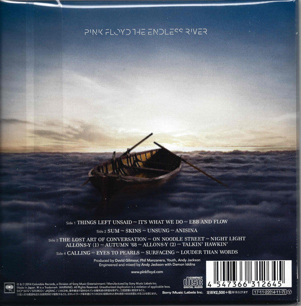 Pink Floyd : The Endless River (CD, Album, Ltd, RE, Pap)