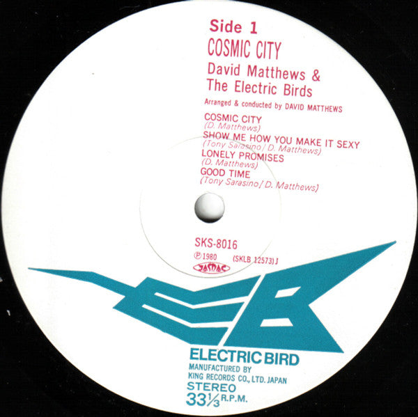 Dave Matthews (3) And The Electric Birds : Cosmic City (LP)