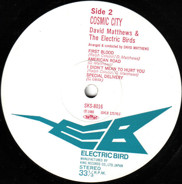 Dave Matthews (3) And The Electric Birds : Cosmic City (LP)