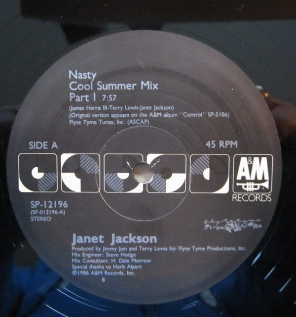 Janet Jackson : Nasty (12")