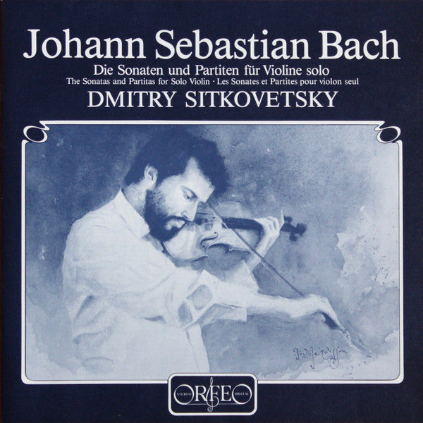 Johann Sebastian Bach, Dmitry Sitkovetsky : Die Sonaten Und Partiten Für Violine Solo = The Sonatas And Partitas For Solo Violin =  Les Sonates Et Partites Pour Violon Seul (3xLP + Box, Album)