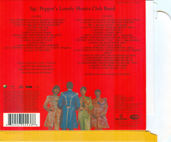 The Beatles : Sgt. Pepper's Lonely Hearts Club Band (Album, RE, Sli + 2xCD)