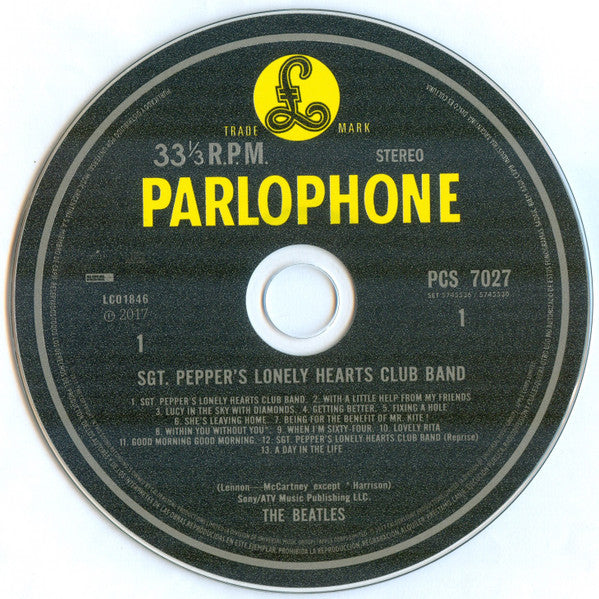 The Beatles : Sgt. Pepper's Lonely Hearts Club Band (Album, RE, Sli + 2xCD)