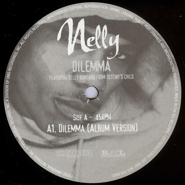 Nelly : Dilemma (12", Promo)