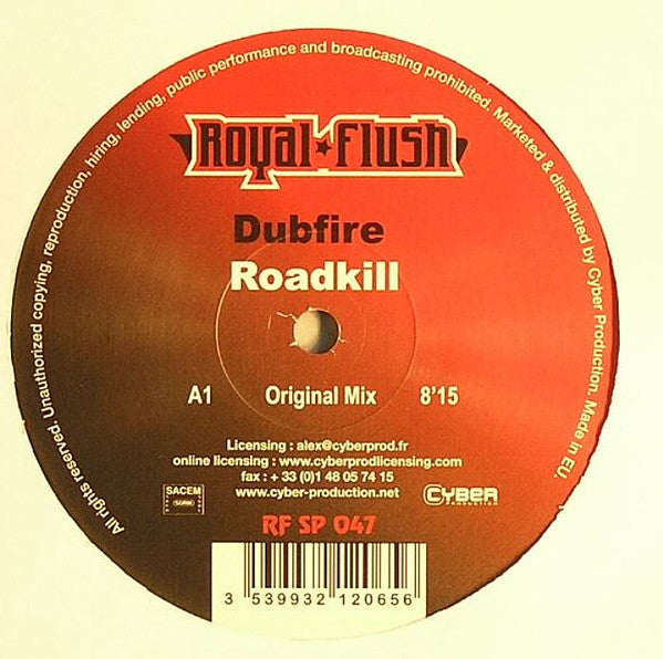 Dubfire : Roadkill (12")